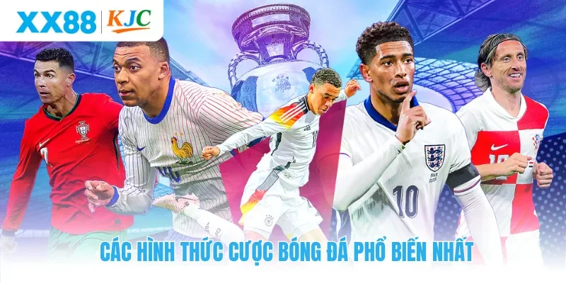 Các hình thức cược bóng đá phổ biến nhất theo XX88