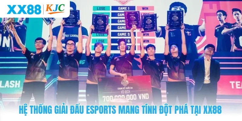 Hệ thống giải đấu Esports mang tính đột phá tại XX88