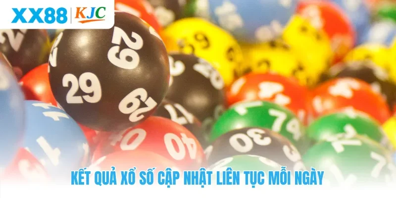 Kết quả xổ số cập nhật liên tục mỗi ngày