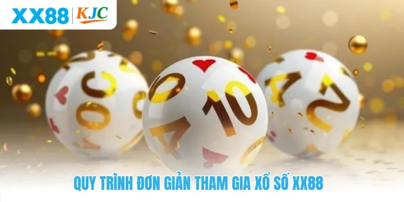 Quy trình đơn giản tham gia xổ số XX88