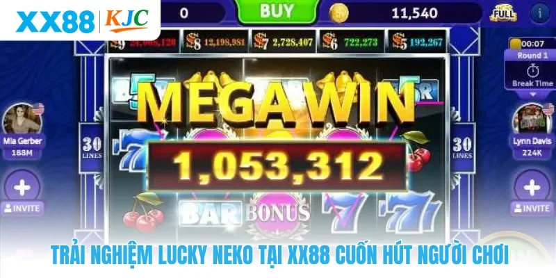 Trải nghiệm Lucky Neko tại XX88 cuốn hút người chơi